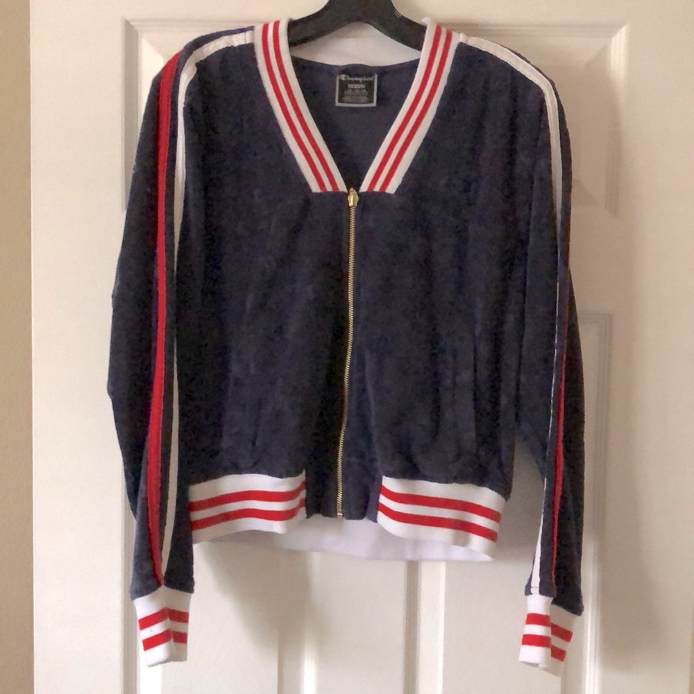 Champion Terry Cloth Zip Jacket